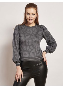 Sweter z połyskującą nicią Smashed Lemon ze sklepu Eye For Fashion w kategorii Swetry damskie - zdjęcie 130189481