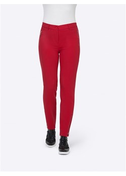 Spodnie w kolorze czerwonym ze sklepu Limango Polska w kategorii Spodnie damskie - zdjęcie 130190064