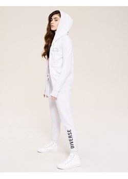 Spodnie dresowe DIVY Biały Melanż XS ze sklepu Diverse w kategorii Spodnie damskie - zdjęcie 130438834