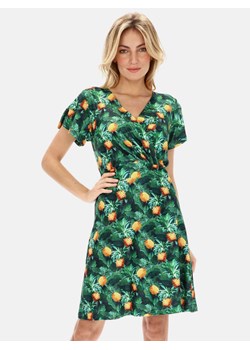 Sukienka z motywem ananasów Smashed Lemon 21098-530-150 ze sklepu Eye For Fashion w kategorii Sukienki - zdjęcie 130439451