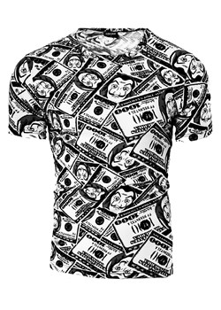 koszulka t-shirt 14-948 czarna ze sklepu Risardi w kategorii T-shirty męskie - zdjęcie 130485271
