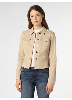 comma - Damska kurtka jeansowa, beżowy ze sklepu vangraaf w kategorii Kurtki damskie - zdjęcie 130507794
