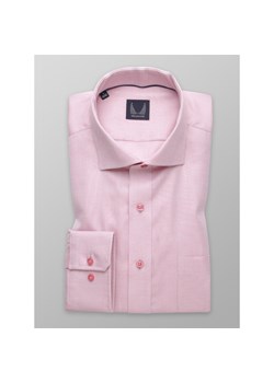 Różowa taliowana koszula ze sklepu Willsoor w kategorii Koszule męskie - zdjęcie 130645903