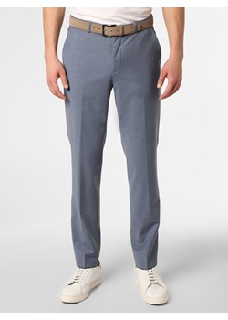 HUGO - Męskie spodnie od garnituru modułowego – Simmons212X, niebieski ze sklepu vangraaf w kategorii Spodnie męskie - zdjęcie 130656730