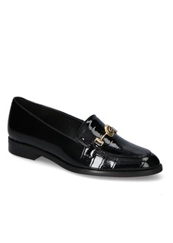 Mokasyny Karino 3745/090-P Czarne Lakier ze sklepu Arturo-obuwie w kategorii Mokasyny damskie - zdjęcie 130738082