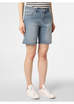 Marie Lund Damskie krótkie spodenki jeansowe Kobiety Jeansy light stone jednolity ze sklepu vangraaf w kategorii Szorty - zdjęcie 130773310