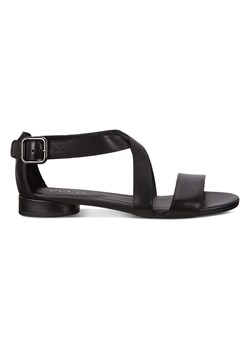 Skórzane sandały w kolorze czarnym ze sklepu Limango Polska w kategorii Sandały damskie - zdjęcie 130777100