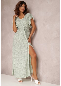 Zielona Sukienka Thelliopis ze sklepu Renee odzież w kategorii Sukienki - zdjęcie 130844501