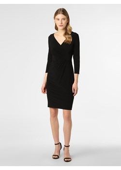 Lauren Ralph Lauren Sukienka damska Kobiety Dżersej czarny jednolity ze sklepu vangraaf w kategorii Sukienki - zdjęcie 130848420