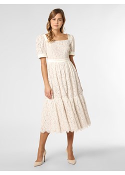 Swing Damska sukienka wieczorowa Kobiety Sztuczne włókno écru jednolity ze sklepu vangraaf w kategorii Sukienki - zdjęcie 131038723