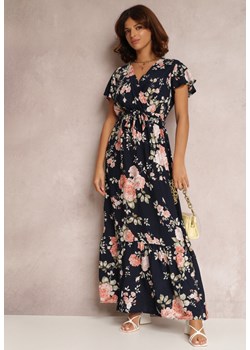 Granatowa Sukienka Iphene ze sklepu Renee odzież w kategorii Sukienki - zdjęcie 131053113