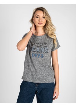 Pepe Jeans T-Shirt &quot;Bibiana&quot; | PL504817 | Bibiana | Szary ze sklepu ubierzsie.com w kategorii Bluzki damskie - zdjęcie 131059510