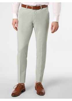 Cinque Męskie spodnie od garnituru modułowego Mężczyźni Slim Fit seledynowy marmurkowy ze sklepu vangraaf w kategorii Spodnie męskie - zdjęcie 131112564