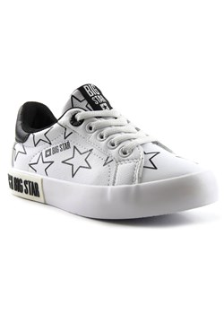 Buty sportowe dziecięce BIG STAR II374001, białe w gwiazdki ze sklepu ulubioneobuwie w kategorii Trampki dziecięce - zdjęcie 131140564