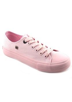 Trampki damskie, buty sportowe Big Star AA274028, różowe ze sklepu ulubioneobuwie w kategorii Trampki damskie - zdjęcie 131142193