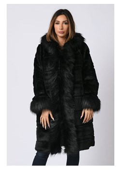 Płaszcz w kolorze czarnym ze sklepu Limango Polska w kategorii Płaszcze damskie - zdjęcie 131206110