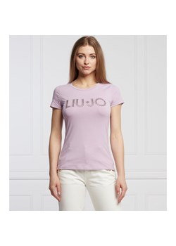 Liu Jo Rose T-shirt | Regular Fit ze sklepu Gomez Fashion Store w kategorii Bluzki damskie - zdjęcie 131214914