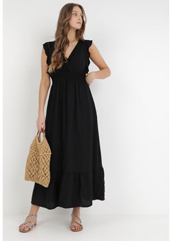 Czarna Sukienka Hypsanie ze sklepu Born2be Odzież w kategorii Sukienki - zdjęcie 131343711