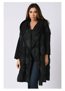 Kardigan "Audrey" w kolorze czarnym ze sklepu Limango Polska w kategorii Swetry damskie - zdjęcie 131392491
