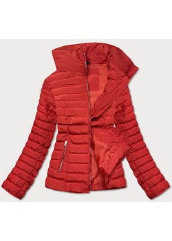 Przejściowa pikowana kurtka damska czerwona (23063-8) ze sklepu goodlookin.pl w kategorii Kurtki damskie - zdjęcie 131437834