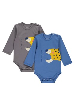 Body (2 szt.) w kolorze niebieskim i szarym ze sklepu Limango Polska w kategorii Odzież dla niemowląt - zdjęcie 131470512