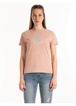 GATE T-shirt z bawełny z nadrukiem 34 ze sklepu gateshop w kategorii Bluzki damskie - zdjęcie 131505160