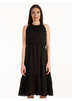 GATE Czarna sukienka z szyfonu 34 ze sklepu gateshop w kategorii Sukienki - zdjęcie 131516761