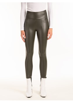 GATE Ocieplane spodnie z imitacji skóry XS ze sklepu gateshop w kategorii Spodnie damskie - zdjęcie 131526861