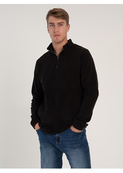 GATE Czarna bluza polarowa basic dla mężczyzn S ze sklepu gateshop w kategorii Bluzy męskie - zdjęcie 131533120