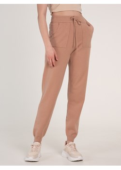 GATE Dzianinowe spodnie dresowe z damskimi kieszeniami XS ze sklepu gateshop w kategorii Spodnie damskie - zdjęcie 131533851