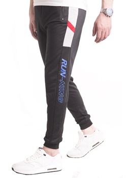 joggery dresowe 4937 czarne ze sklepu Risardi w kategorii Spodnie męskie - zdjęcie 131542402