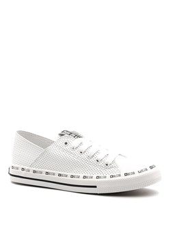 Białe tenisówki BIG STAR BSFF274024 ze sklepu NESCIOR w kategorii Trampki damskie - zdjęcie 131549553