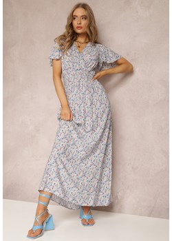 Niebieska Sukienka Agatea ze sklepu Renee odzież w kategorii Sukienki - zdjęcie 131579522