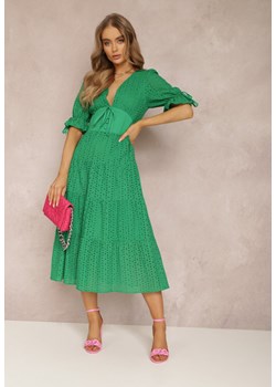 Zielona Sukienka Evonia ze sklepu Renee odzież w kategorii Sukienki - zdjęcie 132103123