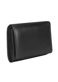 Czarny portfel damski TOS8909 ze sklepu Domenoshoes w kategorii Portfele damskie - zdjęcie 132112864