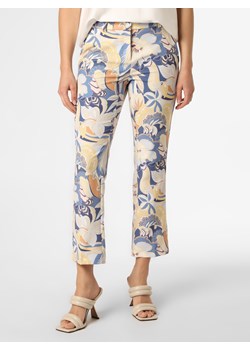 Cambio Spodnie Kobiety Sztuczne włókno waniliowy wzorzysty ze sklepu vangraaf w kategorii Spodnie damskie - zdjęcie 132184020
