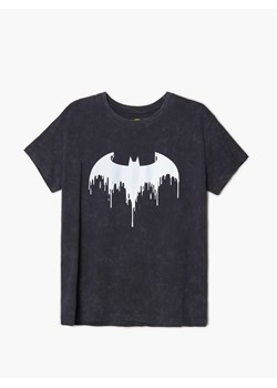 Cropp - Szary t-shirt Batman reflective - szary ze sklepu Cropp w kategorii Bluzki damskie - zdjęcie 132185141