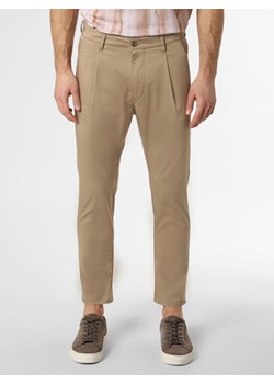 Drykorn Spodnie  Mężczyźni Bawełna beżowy jednolity ze sklepu vangraaf w kategorii Spodnie męskie - zdjęcie 132201384