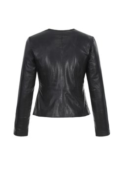 Klasyczna czarna kurtka skórzana damska ze sklepu OCHNIK w kategorii Kurtki damskie - zdjęcie 132423042