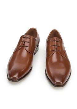 Męskie buty derby skórzane klasyczne ze sklepu WITTCHEN w kategorii Półbuty męskie - zdjęcie 132443732