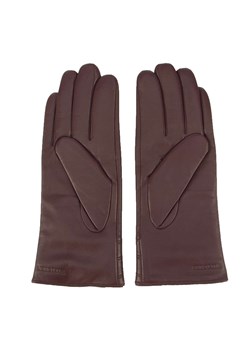 Damskie rękawiczki ze skóry z przeszyciem ze sklepu WITTCHEN w kategorii Rękawiczki damskie - zdjęcie 132449454