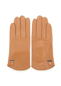Damskie rękawiczki skórzane dziurkowane ze sklepu WITTCHEN w kategorii Rękawiczki damskie - zdjęcie 132449551