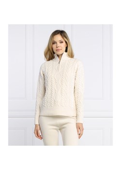 LAUREN RALPH LAUREN Wełniany sweter | Regular Fit | z dodatkiem kaszmiru ze sklepu Gomez Fashion Store w kategorii Swetry damskie - zdjęcie 132539061