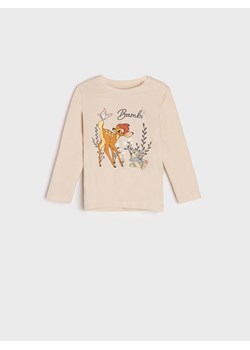 Sinsay - Koszulka Bambi - Beżowy ze sklepu Sinsay w kategorii Odzież dla niemowląt - zdjęcie 132553332