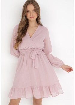 Różowa Sukienka Pronestra ze sklepu Born2be Odzież w kategorii Sukienki - zdjęcie 132559080