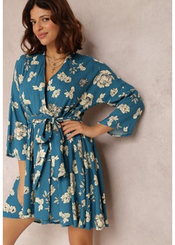 Niebieska Sukienka Thaleira ze sklepu Renee odzież w kategorii Sukienki - zdjęcie 132560963