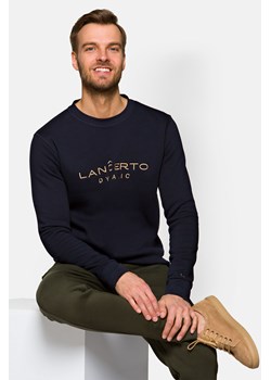 Bluza Granatowa Quentin ze sklepu Lancerto S.A. w kategorii Bluzy męskie - zdjęcie 132677142