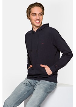 Bluza z Kapturem Granatowa Skyler ze sklepu Lancerto S.A. w kategorii Bluzy męskie - zdjęcie 132677163