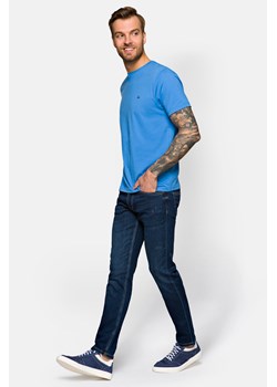 Granatowe jeansy męskie Lancerto 