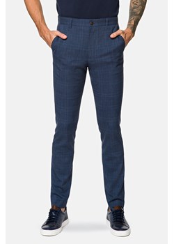 Spodnie Niebieskie w Kratę Jimmy ze sklepu Lancerto S.A. w kategorii Spodnie męskie - zdjęcie 132678770